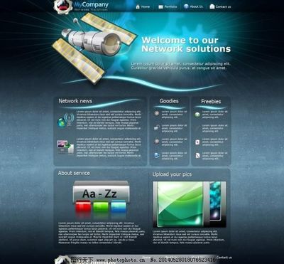 提升企業(yè)形象，從專業(yè)PSD模板開始 高效設(shè)計(jì)與商務(wù)網(wǎng)頁模板下載指南